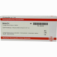 Arnica D4 Ampullen 10 x 1 ml