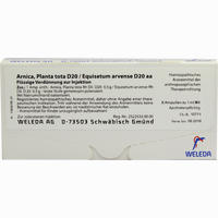 Arnica Planta T D20 Equise Ampullen 8 x 1 ml