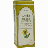 Arnikatinktur Hetterich 50 ml