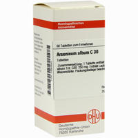 Arsenicum Album C30 Tabletten 80 Stück