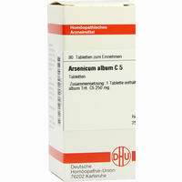 Arsenicum Album C5 Tabletten 80 Stück