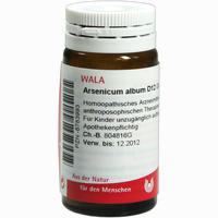 Arsenicum Album D12 Globuli 20 g