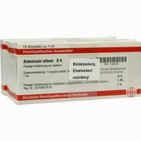 Arsenicum Album D6 Ampullen 50 x 1 ml