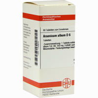 Arsenicum Album D6 Tabletten 80 Stück