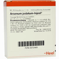 Arsenum Jodatum- Injeel Ampullen 10 Stück