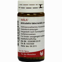 Articulatio Talocrura Comp Globuli 20 g