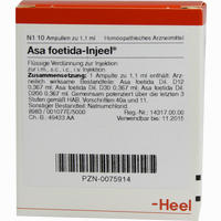 Asa Foetida- Injeel Ampullen 10 Stück