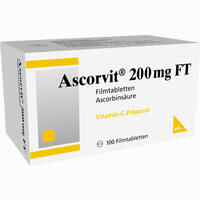 Ascorvit 200mg Ft Filmtabletten 100 Stück