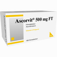 Ascorvit 500mg Ft Filmtabletten 100 Stück