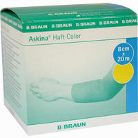 Askina Haft Color Gelb 8cmx20m Binde 1 Stück