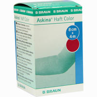 Askina Haft Color Pink 8cmx4m Binde 1 Stück