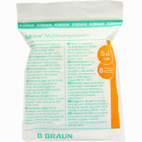 Askina Mullkompr 5x5cm Steril Kompressen 5 x 2 Stück