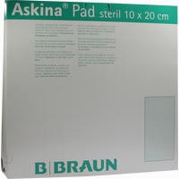 Askina Pad 20x10cm Nicht- Haftende Wundauflage Steril 100 Stück