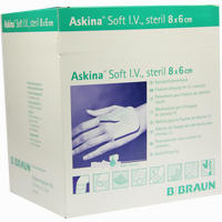 Askina Soft I.v. 8x6cm Pflaster 50 Stück