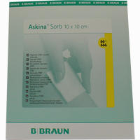 Askina Sorb Sterile Alginat- Cmc- Wundauflage 10x10cm 10 Stück