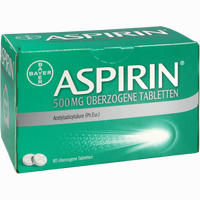 Aspirin 500mg überzogene Tabletten 80 Stück