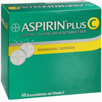 Aspirin Plus C Brausetabletten 40 Stück