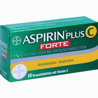 Aspirin Plus C Forte 800mg/480 Mg Brausetabletten 10 Stück