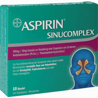 Aspirin Sinucomplex 500mg/30mg Granulat 10 Stück