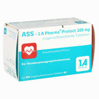 Ass - 1 A Pharma Protect 100 Mg Tabletten 100 Stück