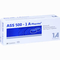 Ass 500 - 1 A Pharma Tabletten 20 Stück