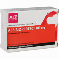 Ass Abz Protect 100 Mg Magensaftresistente Tabletten 100 Stück