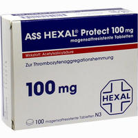 Ass Hexal Protect 100mg Magensaftresistente Tab Tabletten 100 Stück