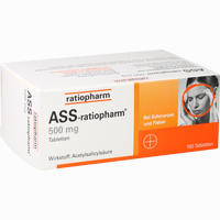Ass- Ratiopharm 500mg Tabletten 100 Stück