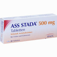 Ass Stada 500mg Tabletten 20 Stück