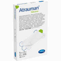 Atrauman Silicone Steril 5x7cm Kompressen 10 Stück