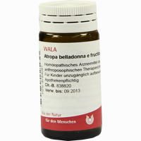Atropa Bellad E Fruct D6 Globuli 20 g