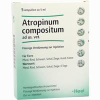 Atropin Compositum Ad Us. Vet. Ampullen 5 Stück