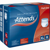 Attends Pull- Ons 8 Extra Large 14 Stück