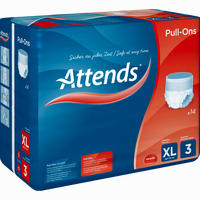 Attends Pull- Ons Regular 3 Extra Large Beutel 14 Stück