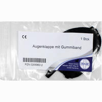 Augenklappe M Gummiband 1 Stück