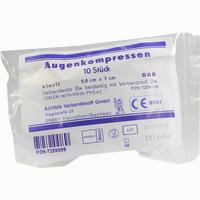 Augenkompressen 5,8x7cm Steril 10 Stück