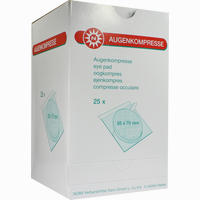 Augenkompressen55x70mm Ste 25 Stück