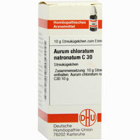Aurum Chloratum Natron C30 Globuli 10 g