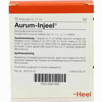 Aurum- Injeel Ampullen 10 Stück