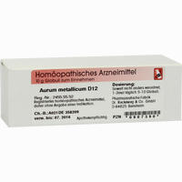 Aurum Metallicum D12 Globuli 10 g
