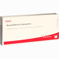 Aurum Stibium Hyoscyamus Ampullen 10 x 1 ml