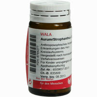 Aurum/strophanthus Globuli 20 g
