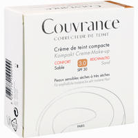 Avene Couvrance Kompakt Creme- Make- Up reichhaltig Sand 3 10 g