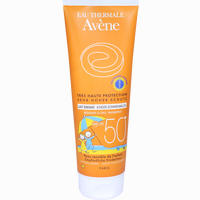 Avene Sunsitive Kindersonnenmilch Spf 50+ 250 ml