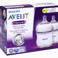 Avent 125ml Pp Flasche Nach Dem Vorbild der Natur 2 Stück