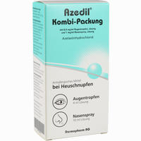 Azedil 0.5 Mg Ml Augentropfen + 1mg Ml Nasenspray Kombipackung 1 Stück