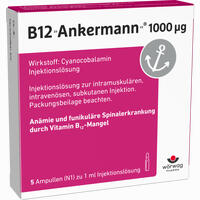 B12 Ankermann 1000 µg Ampullen 5 x 1 ml
