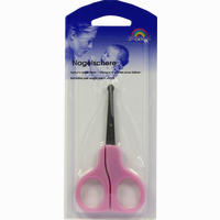 Babyschere Gebogen 9cm Rosa 1 Stück