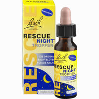Bach Original Rescue Night Tropfen Alkoholfrei 10 ml