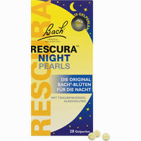 Bachblüten Original Rescura Night Pearls Perlen 28 Stück